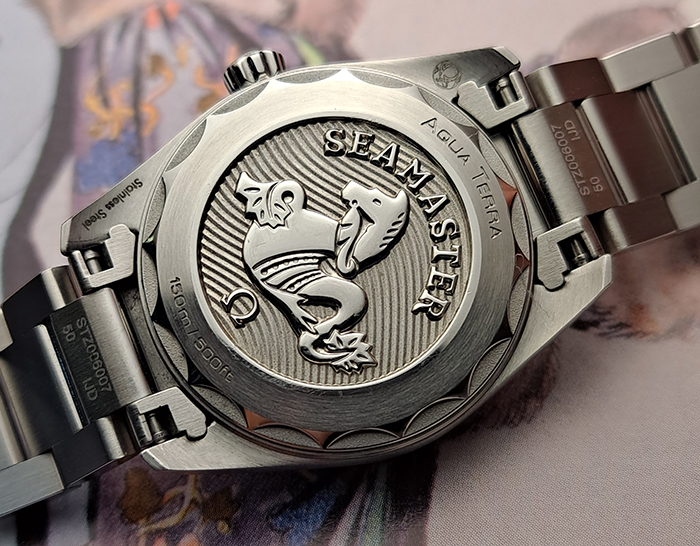 Ladies Omega Seamaster Aqua Terra 150M Diamond Dial Ref. 220.10.28.60.55.001